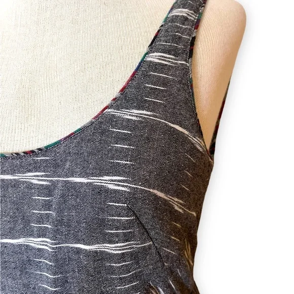 FREE PEOPLE {New Romantics} weather vane ikat dress - Picture 3 of 13